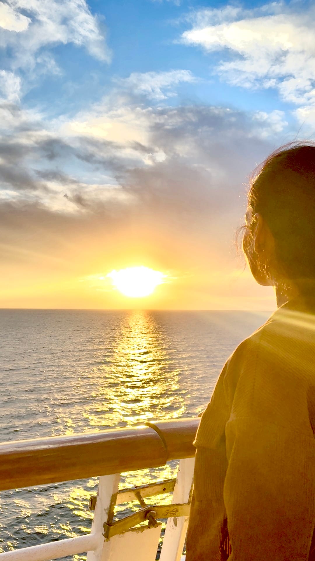 Calming sunrise moment picture